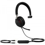 Yealink UH38 Mono MS Teams Bluetooth Headset Black 1308045 Periféria Mikrofon/Fülhallgató fotó