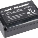 NP-FW50 Sony kamera akku 7, 4V 900 mAh, Ansmann fotó