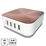 LDNIO 50W USB Station 8 bemenettel 10A, Rosegold fotó