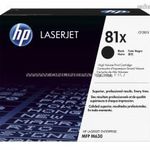 HP CF281X Toner Black 25k No.81X Eredeti HP kellékanyag cikkszám: CF281X fotó