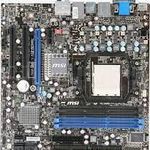 MSI 760GM-E51 / AM-3+ DDR-3 SATA-3 + 2 MAGOS AM2 X2 240 PROCESSZOR 2x2400MHz + HŰTŐ fotó