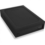 Raidsonic IcyBox IB-256WP USB3.0 enclosure for 2, 5" HDD or SSD with write-protection-switch IB-25... fotó