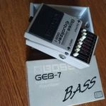 BOSS GEB-7 basszusgitár equalizer - 1 HÉTIG OLCSÓBB fotó