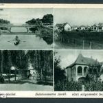 Balatonmáriafürdő, Pécsi telep, Övcsatorna, vitéz Sólyomvári Schnetzer villa, Fürdőegylet, 1934.07. fotó