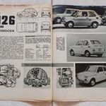 Kis Polski FIAT 126 teszt, Csepel Pannónia privát tuning, Merkur autópiac árak Skoda Wartburg 1974 fotó