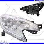 NISSAN NOTE 2 2013.06-2016.12 /E12/ Fényszóró jobb króm házas (H4) (motor nélkül) {... fotó