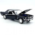 Ford Mustang Coupe 1964 1: 24 Fekete fotó