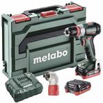 Metabo PowerMaxx BS 12 BL Q Pro 601045920 Akkus fúrócsavarozó 12 V 4 Ah Lítiumion 2. akkuval, Töl... fotó