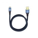 Oehlbach Apple iPad/iPhone/iPod Csatlakozókábel [1x USB 2.0 dugó, A típus - 1x Apple Dock dugó Li... fotó