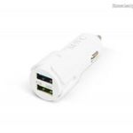 M.N.C Szivargyújtó adapter - 2 x USB - 2, 1A Fehér 54931WH fotó