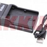 vhbw micro USB akkutöltő Canon LP-E6, LP-E6N fotó