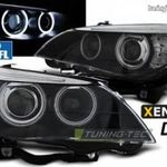 BMW E60/E61 05-07 CCFL HID D1S DUEL Projektoros Fekete első lámpa fotó