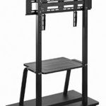 Gembird TVS-100F-01 TV floor stand with caster wheels 37"-100" Black TVS-100F-01 Kiegészítő, Kell... fotó