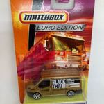 Matchbox Euro Edition Ford Transit Van BLACK THAI fotó