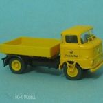 Modelltec IFA W-50 Rövid Platós Teherautó - Deutsche Post fotó