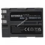 Helyettesítő EXTENSILO akku Fujifilm FinePix S5 Pro típus NP-150 1900mAh fotó