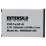 Helyettesítő EXTENSILO akku Fujifilm típus NP-60 1300mAh fotó