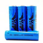 18650 Li-Ion akkucella, akkumulátor cella, 4.2 V 9800 mAh fotó