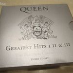 QUEEN-GREATEST HITS I-II-III 3CD BOX CD fotó