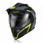 HELMET FLIP FS-606 - BLACK/GREY - Acerbis fotó