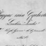 Szépírási gyakorló füzet 1835 fotó