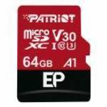 Patriot EP Series 64GB MicroSDXC Class 10 UHS-I memóriakártya fotó