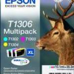 Epson T1306 Tintapatron Multipack 30, 3ml fotó