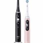 Oral-B iO Series 6 Duo, Felnőtt, Forgófejes, 5 Üzemmód, Fekete/Rózsaszín elektromos fogkefe készlet fotó