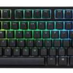 Ducky One 2 RGB TKL MX Blue RGB LED USB magyar fekete mechanikus billentyűzet fotó