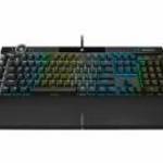 Corsair K100, RGB világítás, Mechanikus, OPX kapcsoló, USB, Gaming, Fekete, Vezetékes billentyűzet fotó