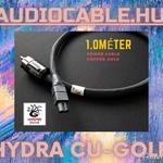 Hydra Cu-Gold Furutech Rhodium NCF C7 tápkábel 1Méter fotó