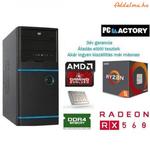 PC FACTORY RYZEN GAMER 7 (RYZEN5 1400/8GB DDR4/240GBSSD/RX560 4GB) fotó