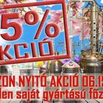 Pálinkafőző szezonnyitó akció! 15% kedvezmény! fotó