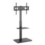 Equip TV állvány - 650613 (37"-75" álló, forgatható, állítható magasság, Max.: 40kg, fekete) - EQUIP fotó