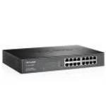 TP-Link Switch Easy Smart - TL-SG1016DE JetStream™ (16 port, 1000Mbps; fém ház, rackbe szerelhető) - fotó