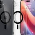 SPIGEN ULTRA HYBRID MAG műanyag telefonvédő (ütésállóság, légpárnás keret, MagSafe) FEKETE Apple iPh fotó