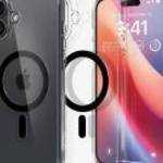 SPIGEN ULTRA HYBRID MAG műanyag telefonvédő (ütésállóság, légpárnás keret, MagSafe) FEKETE Apple iPh fotó