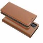 LEATHER CASE SMART PRO könyvtok iPhone 16 Pro Max - barna - OEM fotó