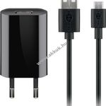 Goobay Micro USB töltőkészlet 1A fekete fotó