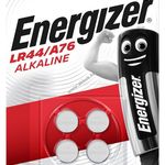 Energizer Alkaline gombelem A76/LR44/AG13, 4db/csomag fotó