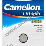 Camelion lithium gombelem CR1216 1db/csom. fotó