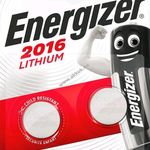 ENERGIZER CR2016 Líthium gombelem 2db/csomag - Kiárusítás! - A készlet erejéig! fotó