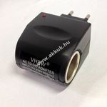 Adapter hálózati töltő 220V -> autós töltő 12V - 1A feszültségátalakító fotó