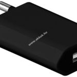 Goobay USB hálózati töltő 220V 1db USB aljzattal + 1db micro USB kábel 1, 8m fotó