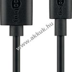 Goobay USB-C töltő és szinkonizáló kábel készülékekhez USB-C aljzattal 1m - Kiárusítás! fotó