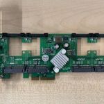 *** Addonics Quad Pcie X16 Ssd MSata adapter *** fotó