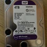 Western Digital WD40PURZ 4TB 3, 5" Sata3 HDD, merevlemez 100/100 akár 1Ft fotó