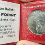 Eredeti Tokos 100 Forint Simon Bolivár 1983. 1Ft NMÁ! #31 fotó