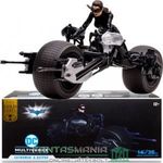 18cm-es figura és 36cm jármű szett DC Multiverse - Batman Dark Knight mozis Batpod / Batcycle motor fotó