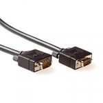 ACT High Performance VGA cable male-male 15m Black AK4971 Kiegészítő, Kellék Kábel fotó